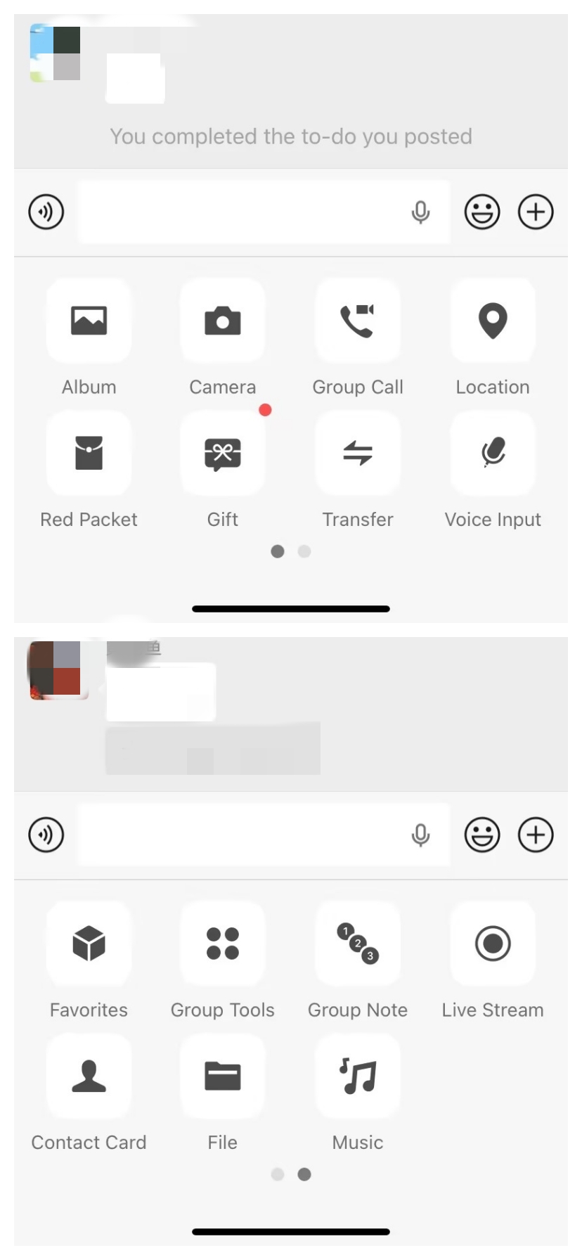 WeChat Message Types