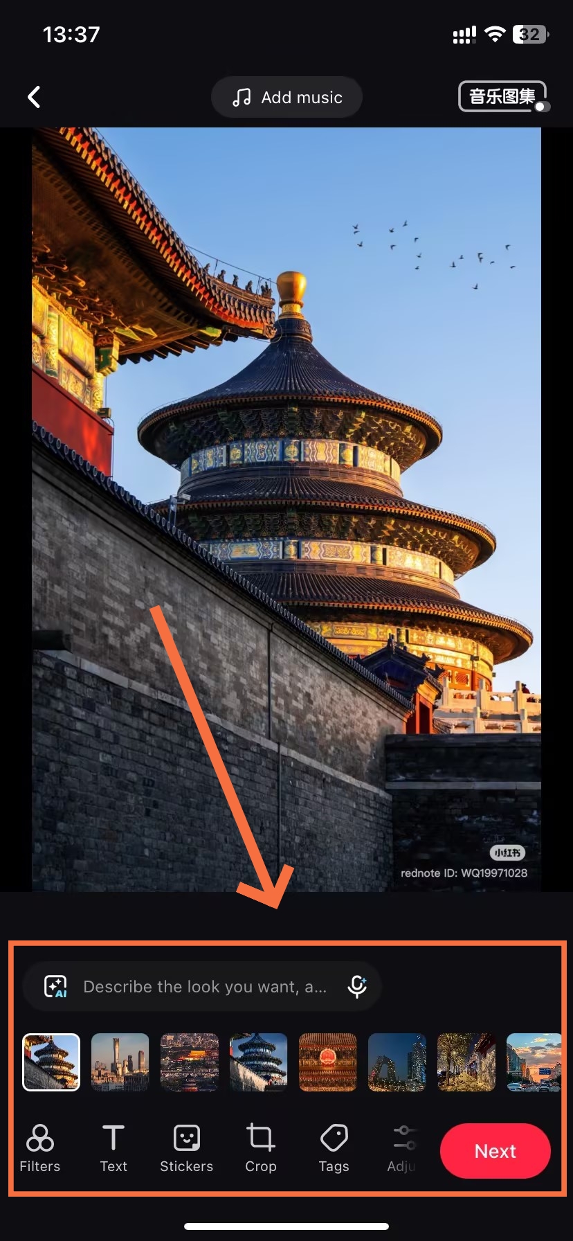 Edit and Enhance Image