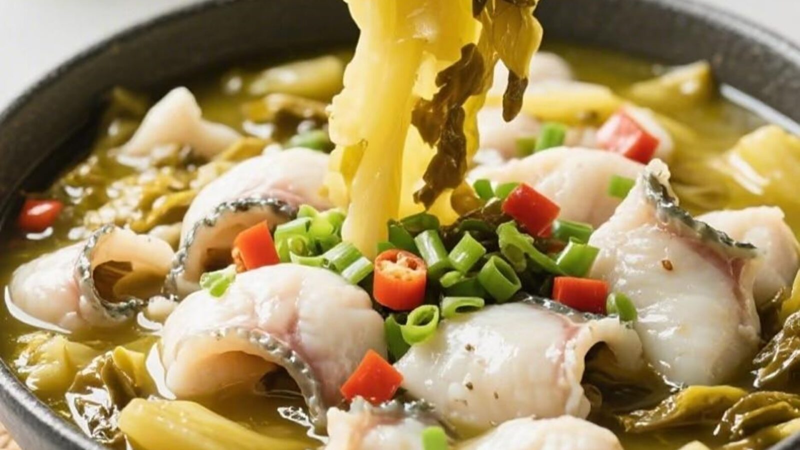 Suancai Fish Spicy Chinese Food