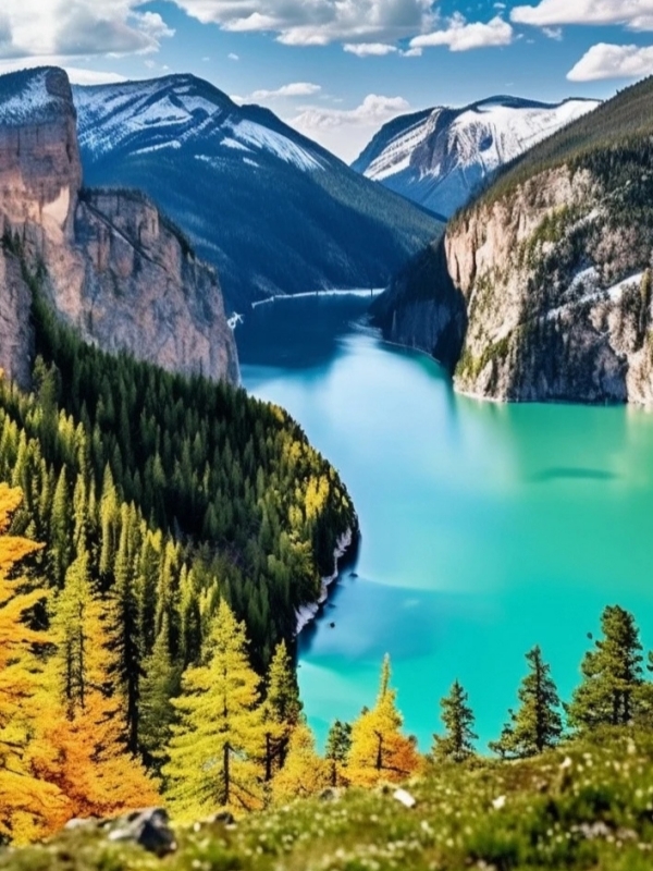 Kanas Lake in Xinjiang