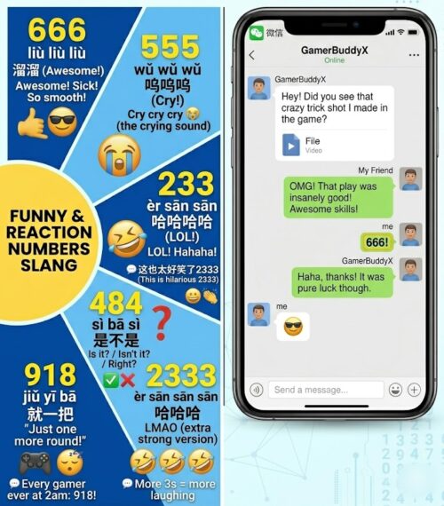 Humor and Reaction Chinese Number Slang Humor and Reaction Chinese Number Slang