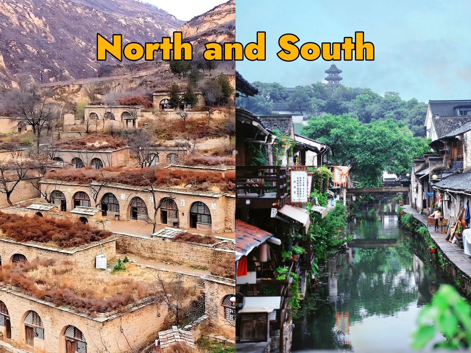 Yaodong Caves vs. Water Towns