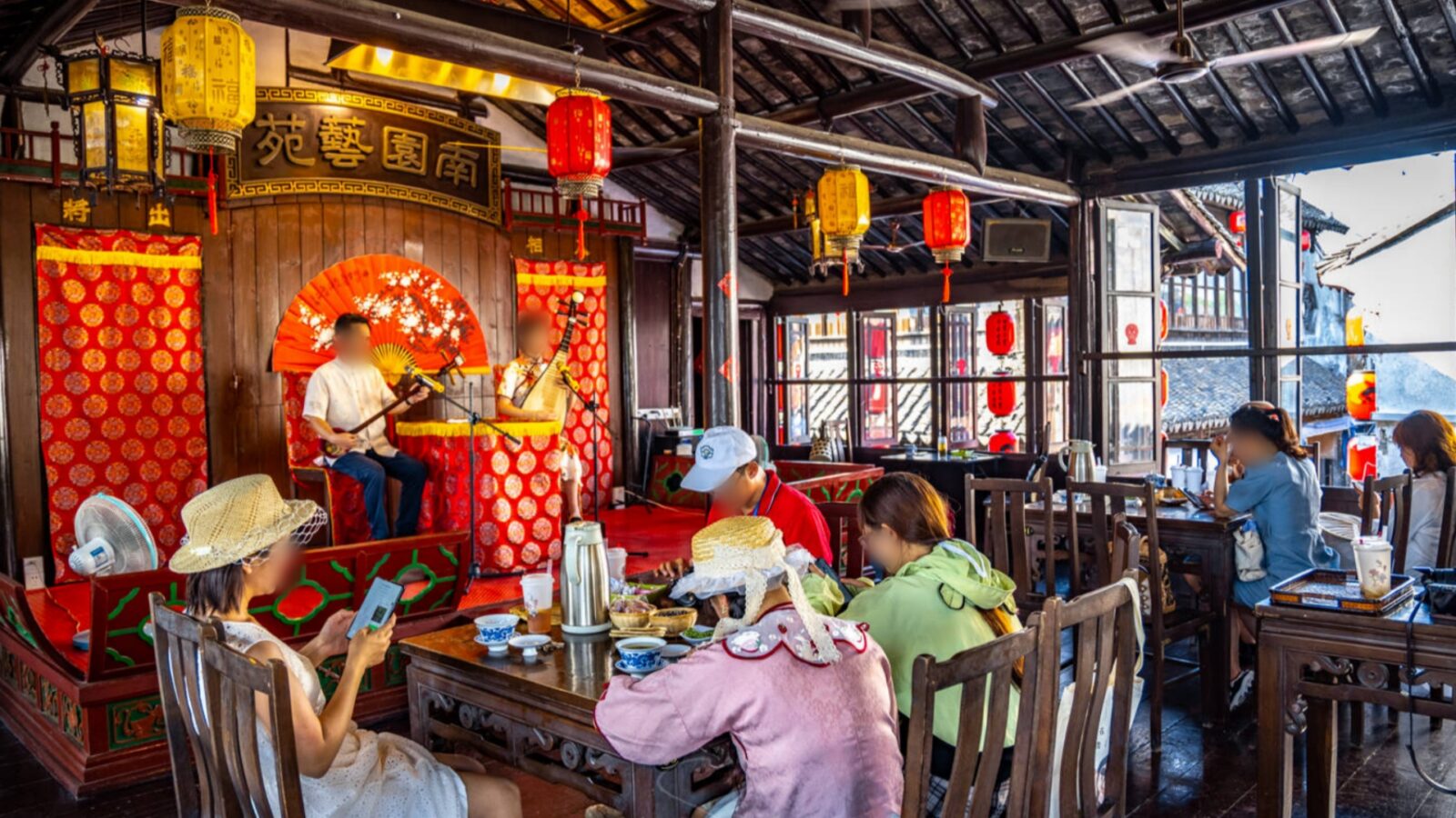Nanyuan Yiyuan Pingtan Teahouse, Tongli