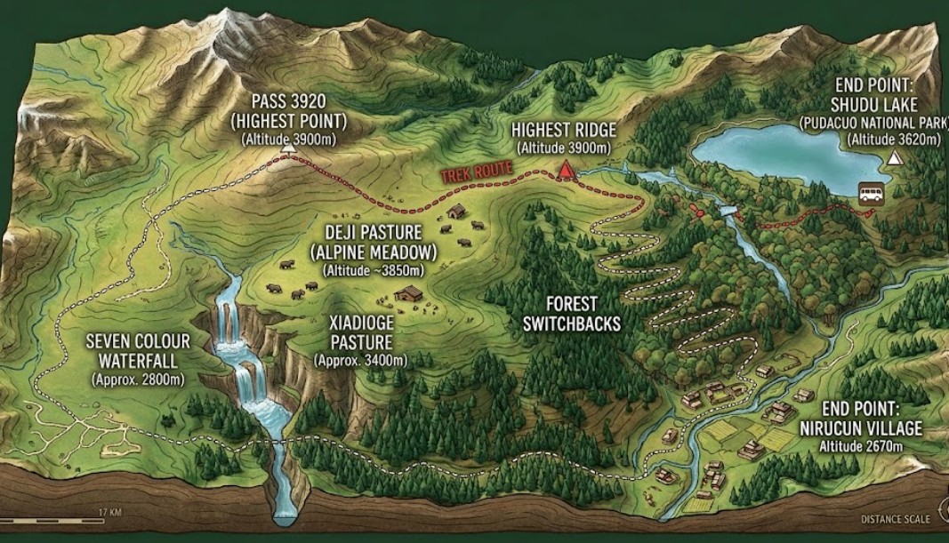 Seven Colour Waterfall Route
