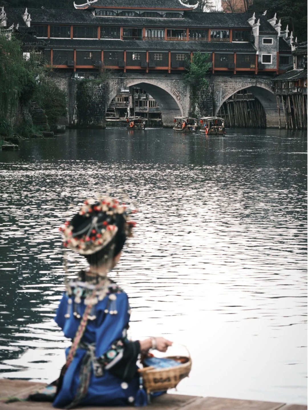 Trying Traditional Costume Photos