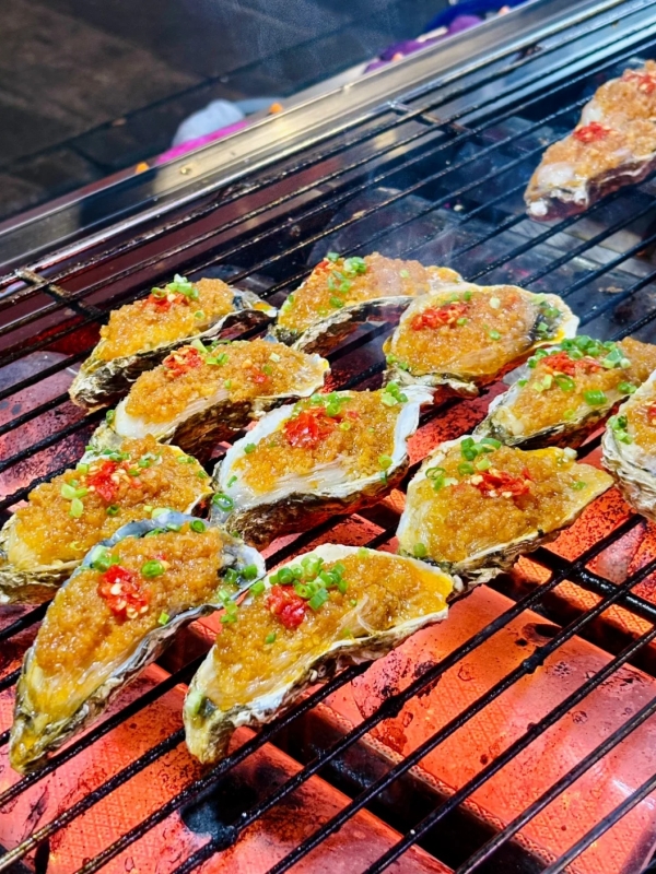 Grilled Oysters