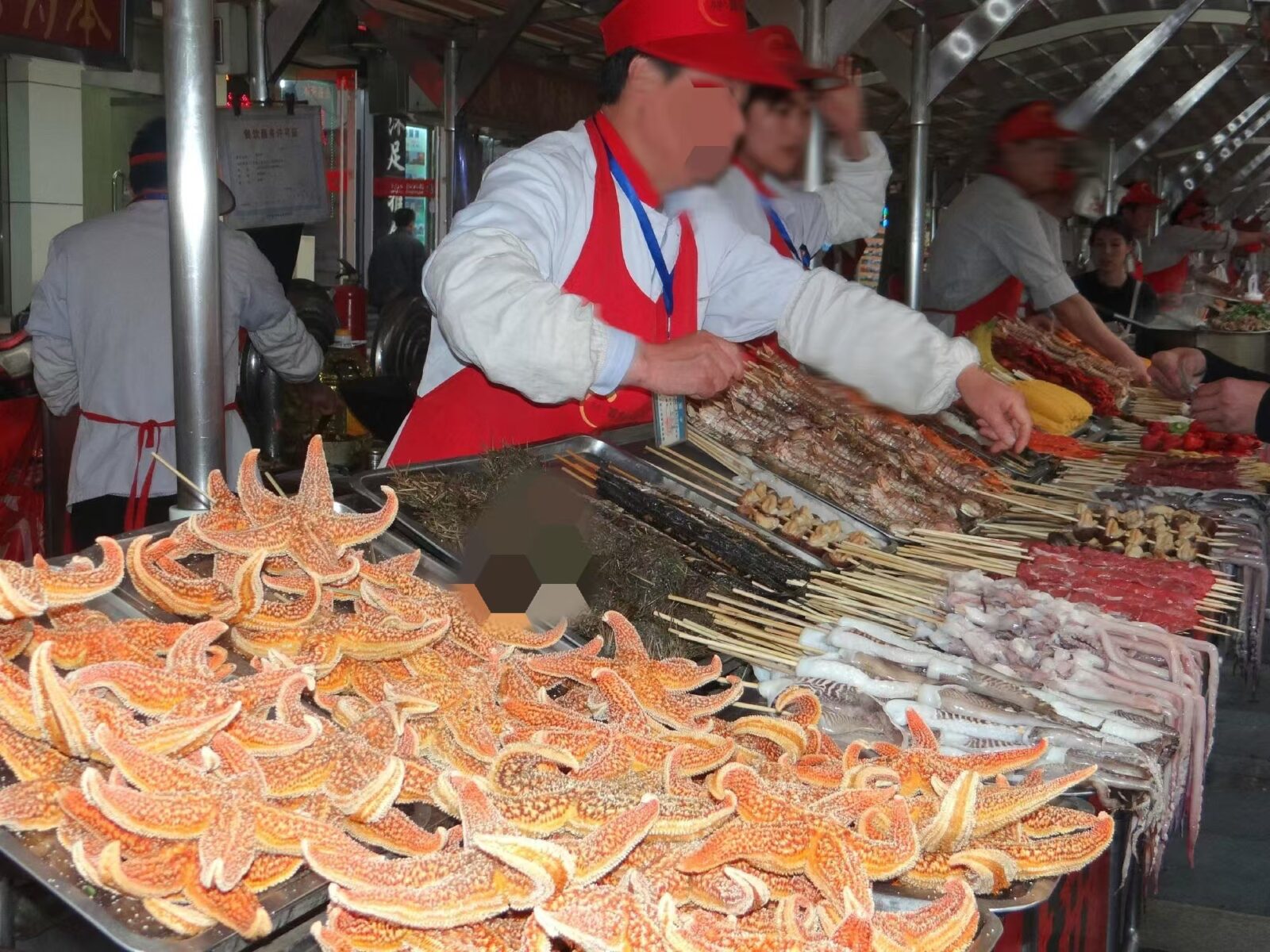 Starfish And Other Exotic Street Food