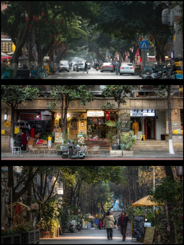 Tangba and Qinglian Street