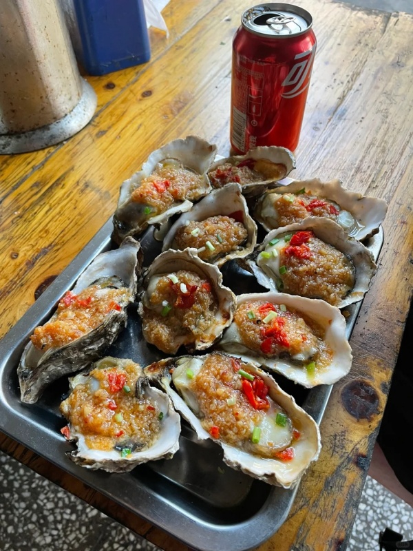 Grilled Oysters