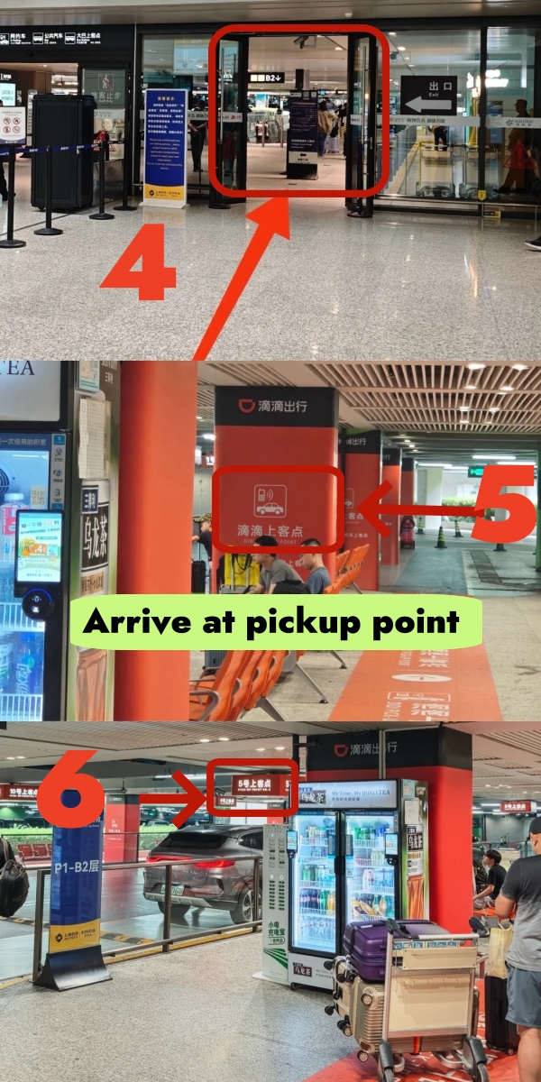 Didi Pickup Process at SHA