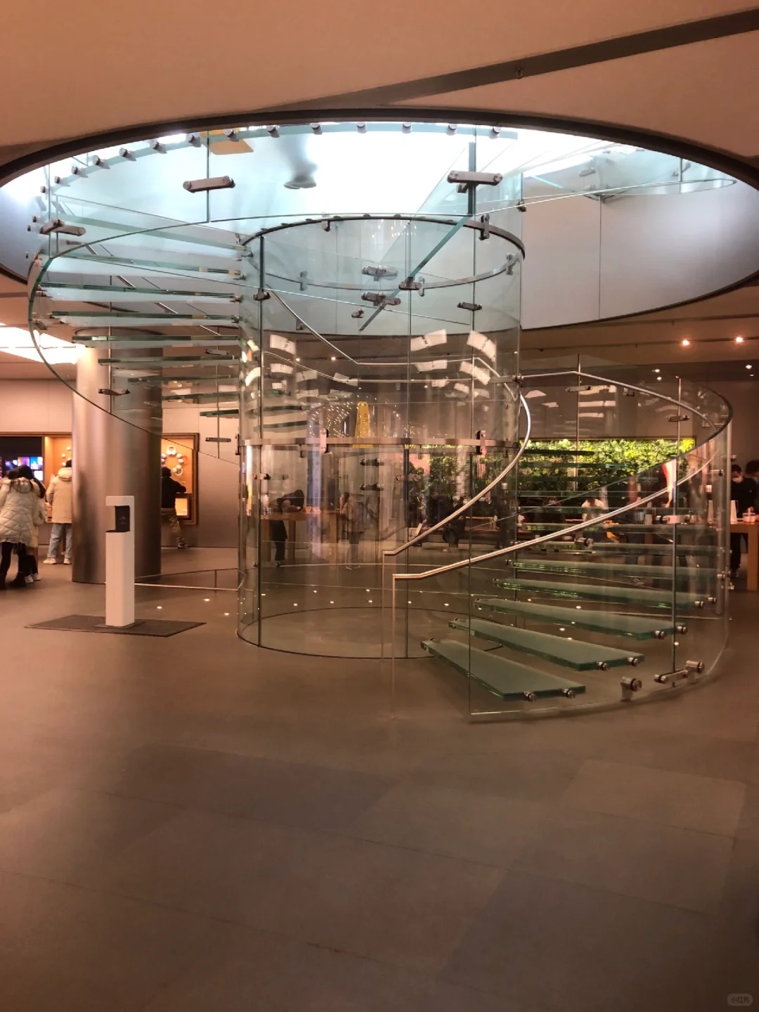 Inside of Apple Store