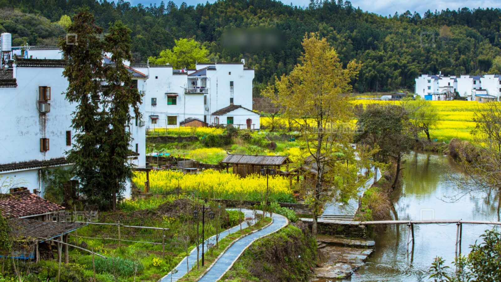 Sixi Yancun Ancient Village, Wuyuan