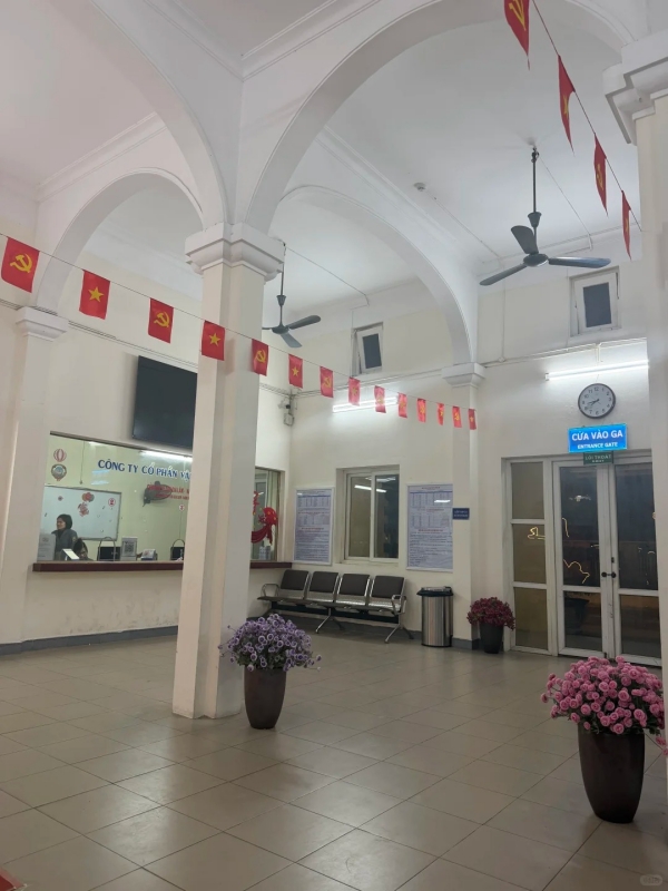 Gia Lam Railway Station Waiting Hall