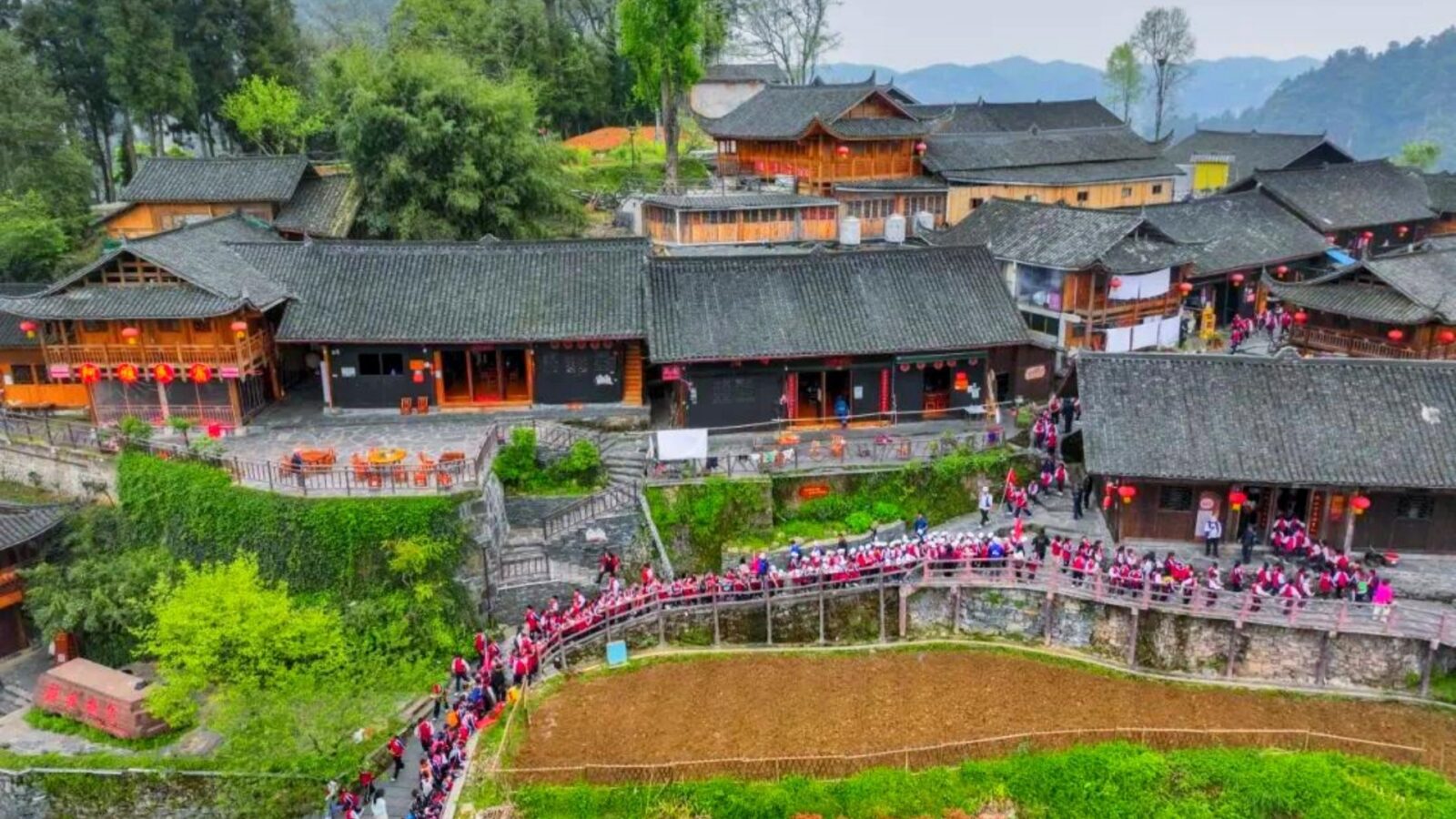 Traditional Miao Village