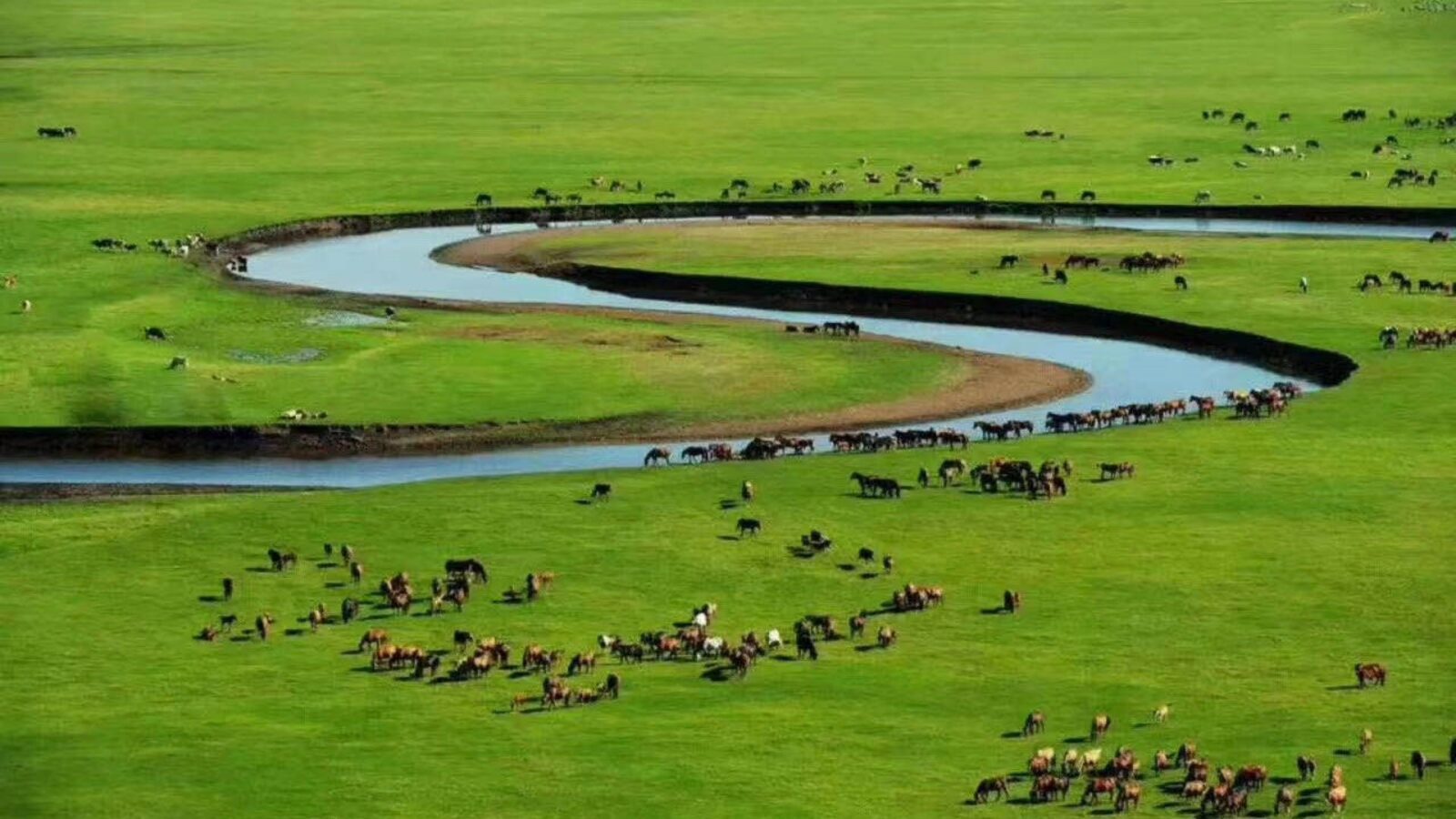 Ergun Wetlands/china villages