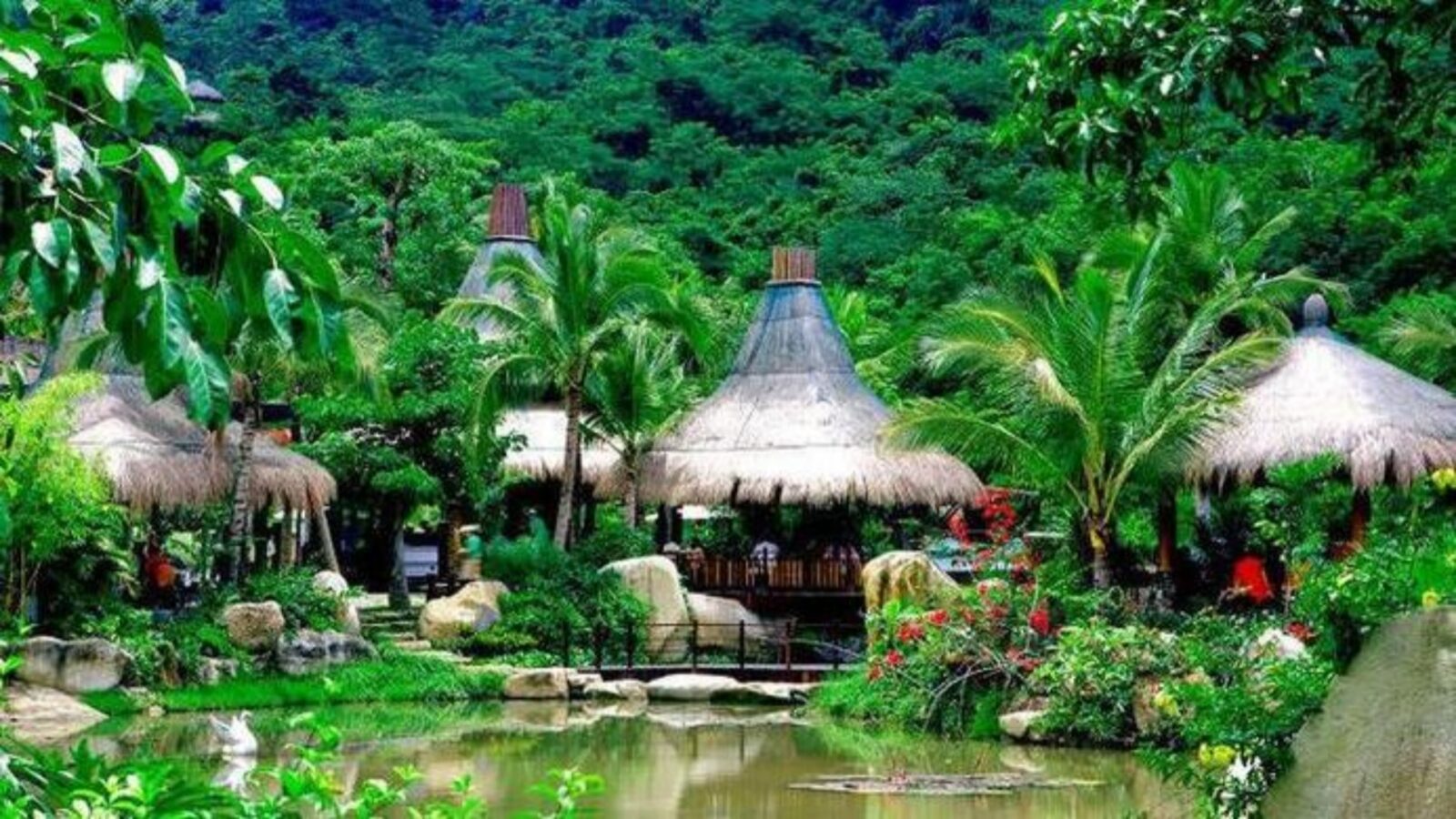 Yanoda Rainforest Cultural Tourism Area/ China Villages