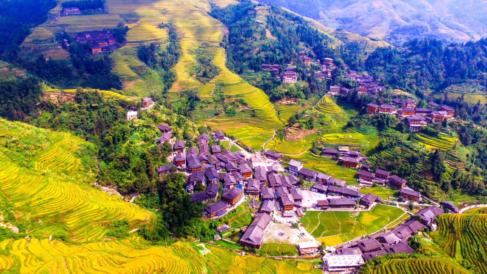 Dazhai Village (Longji), Guangxi/China Villages