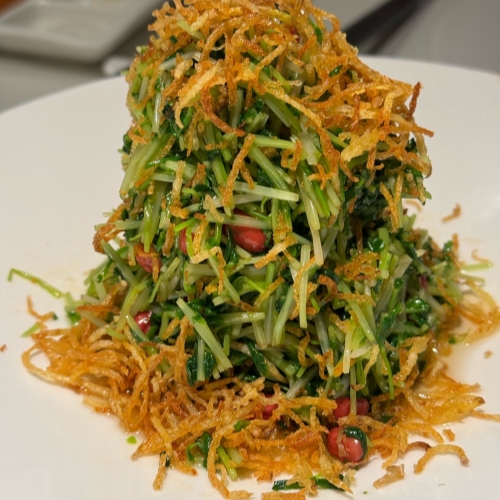 Tossed Pea Shoots