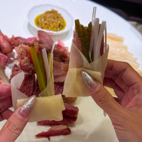 Peking Duck Wraps