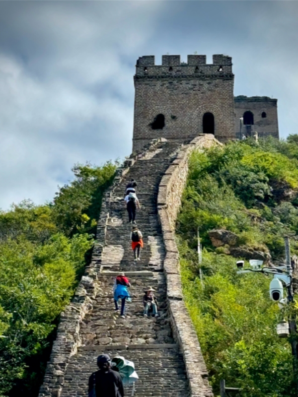 Steep Stairs of Simatai Great Wall