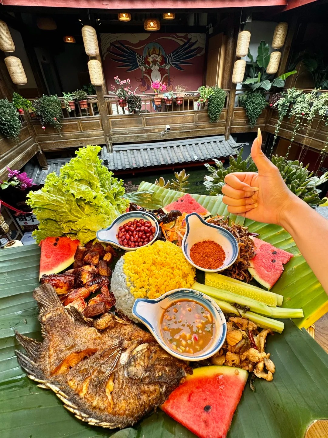 Black Goat BBQ Courtyard
