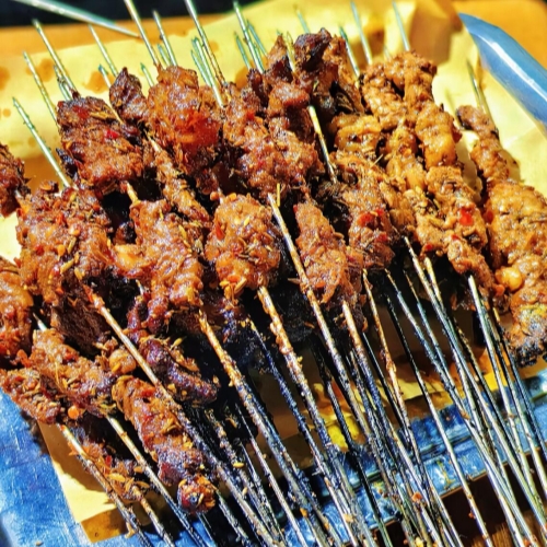 Lamb skewers