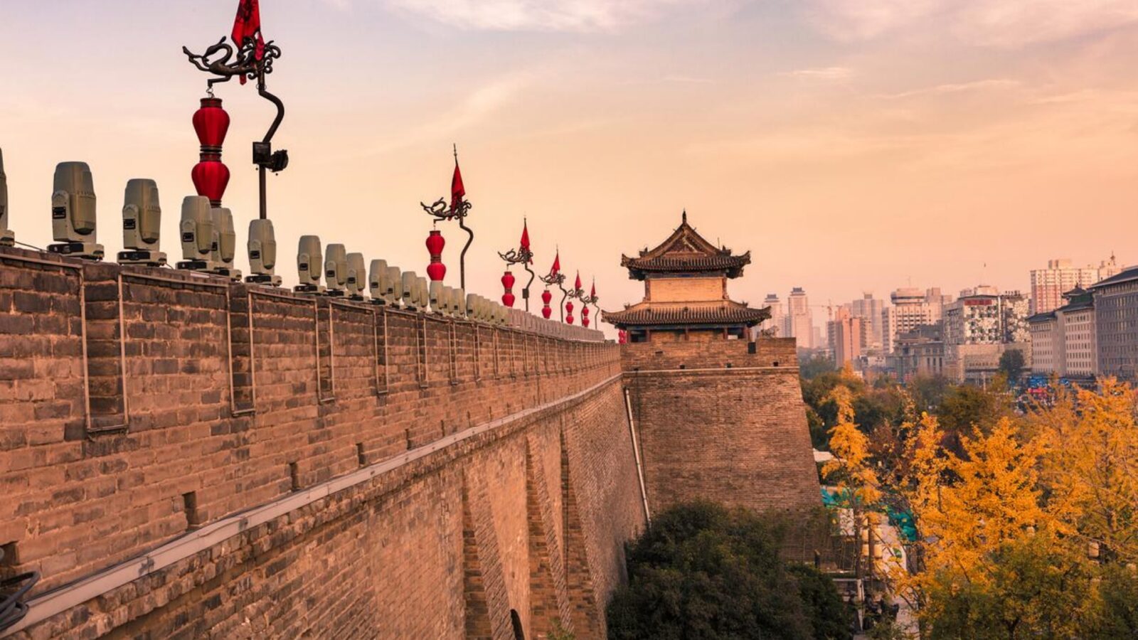 Ming City Wall before Sunset