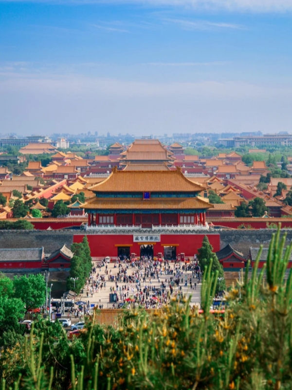 Jingshan Park View of Palace Museum