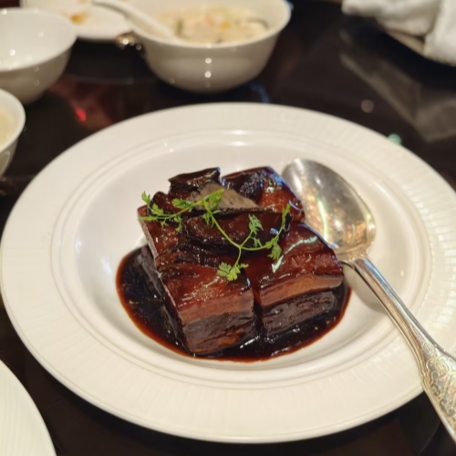 Slow-Braised Pork Belly in Rich Soy Sauce
