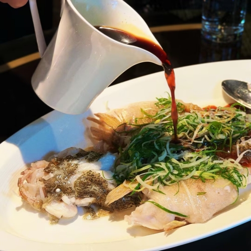 Steamed Live Coral Grouper