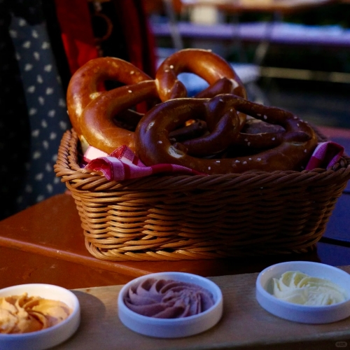 Traditional Bavarian Pretzel