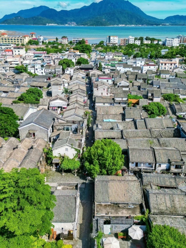 Aerial View of Dapeng Fortress