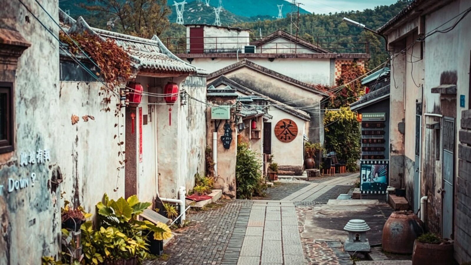 Restored Street in Dapeng Ancient City