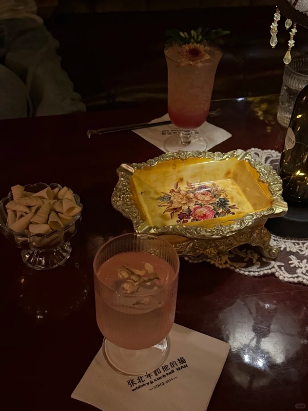 Signature Cocktails at Zhang Beinian Bar