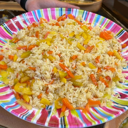 Lamb Rice Pilaf (Zhuafan)