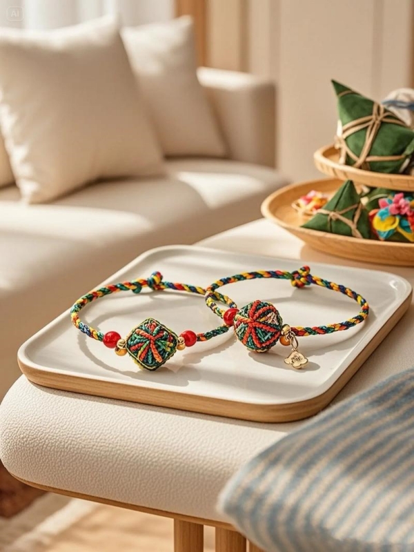 Five-Colored Duanwu Silk Bracelets