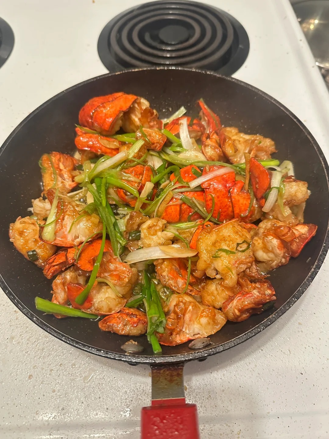 Cantonese Lobster with Ginger and Scallion
