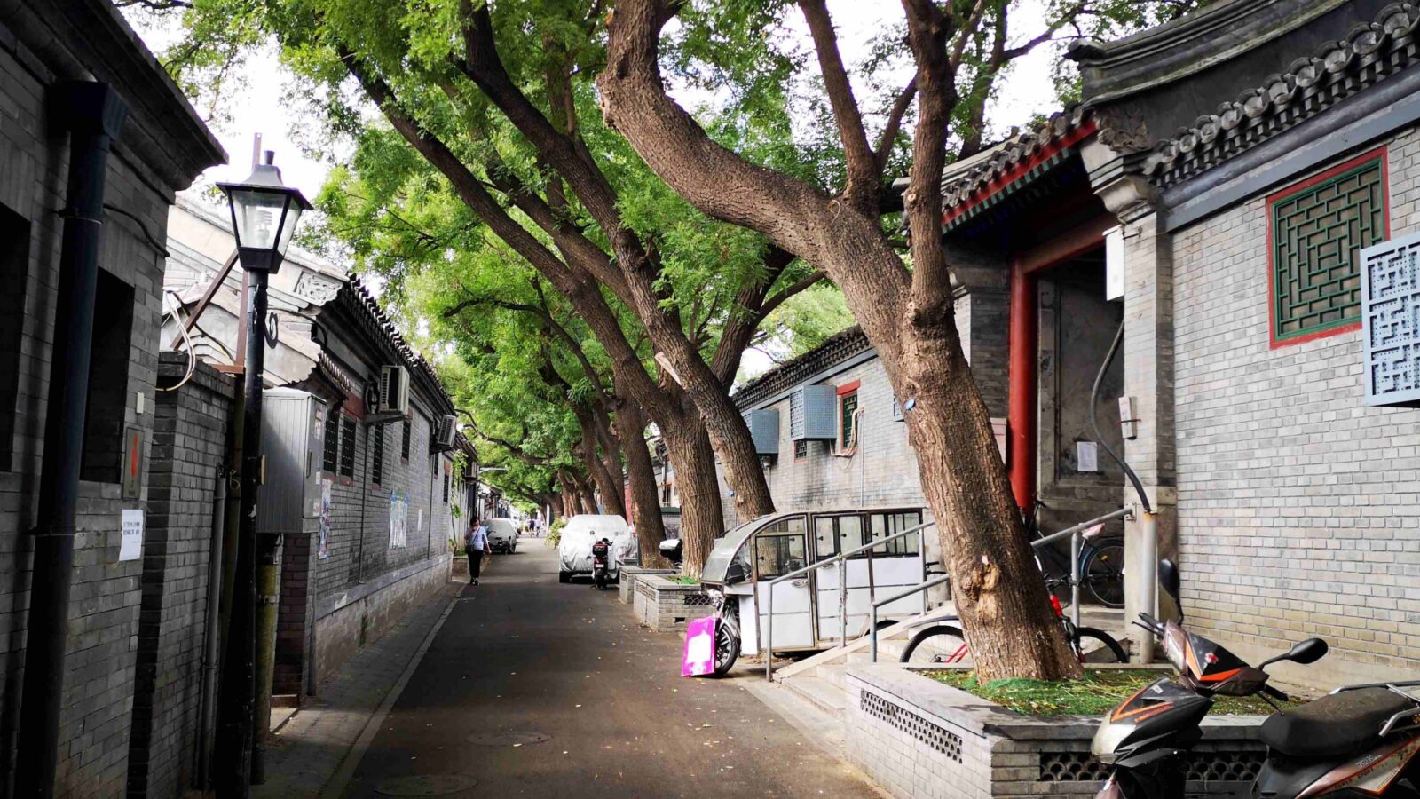 Classic Beijing Hutong Alley