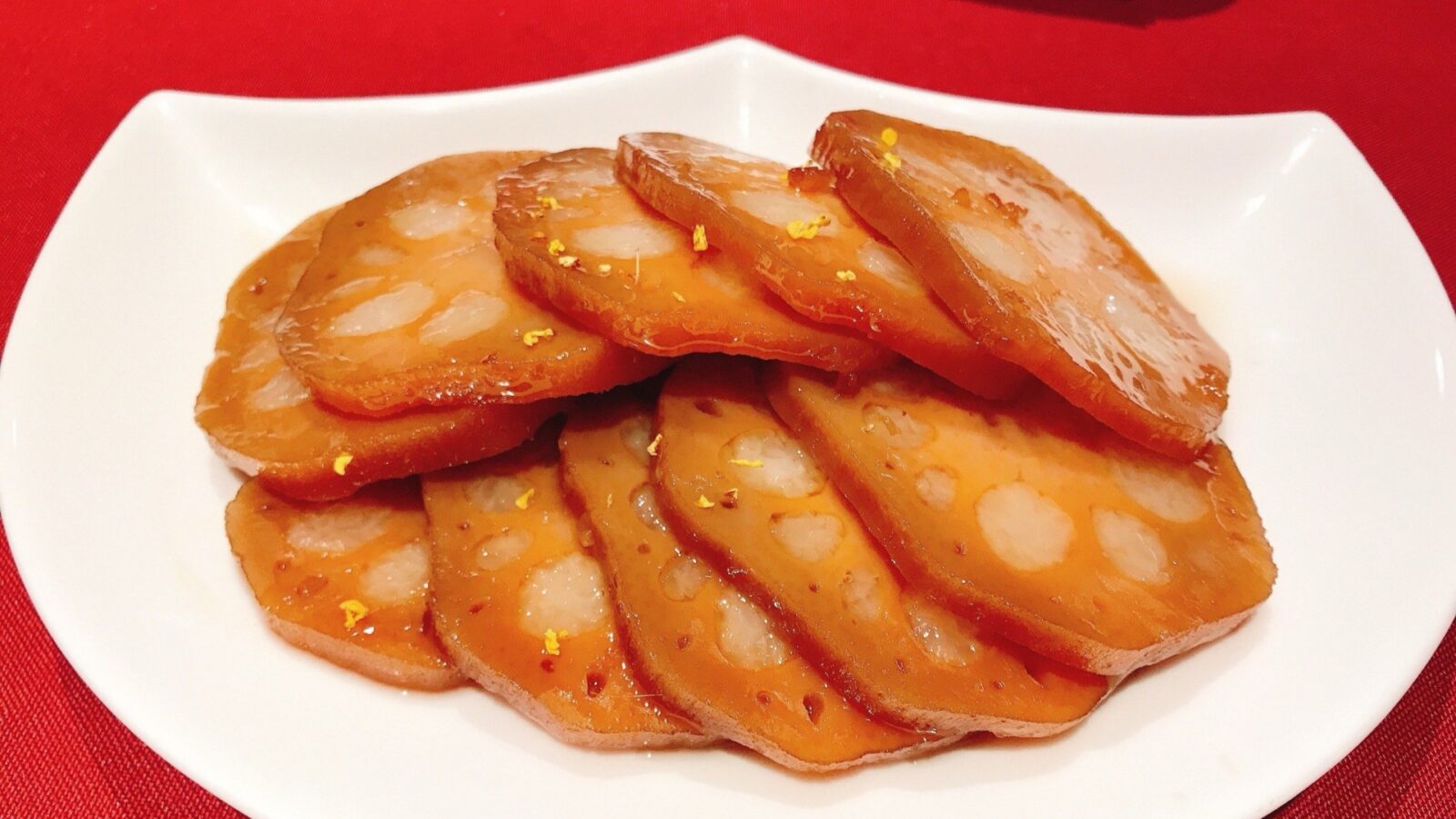 Sweet Lotus Root with Osmanthus