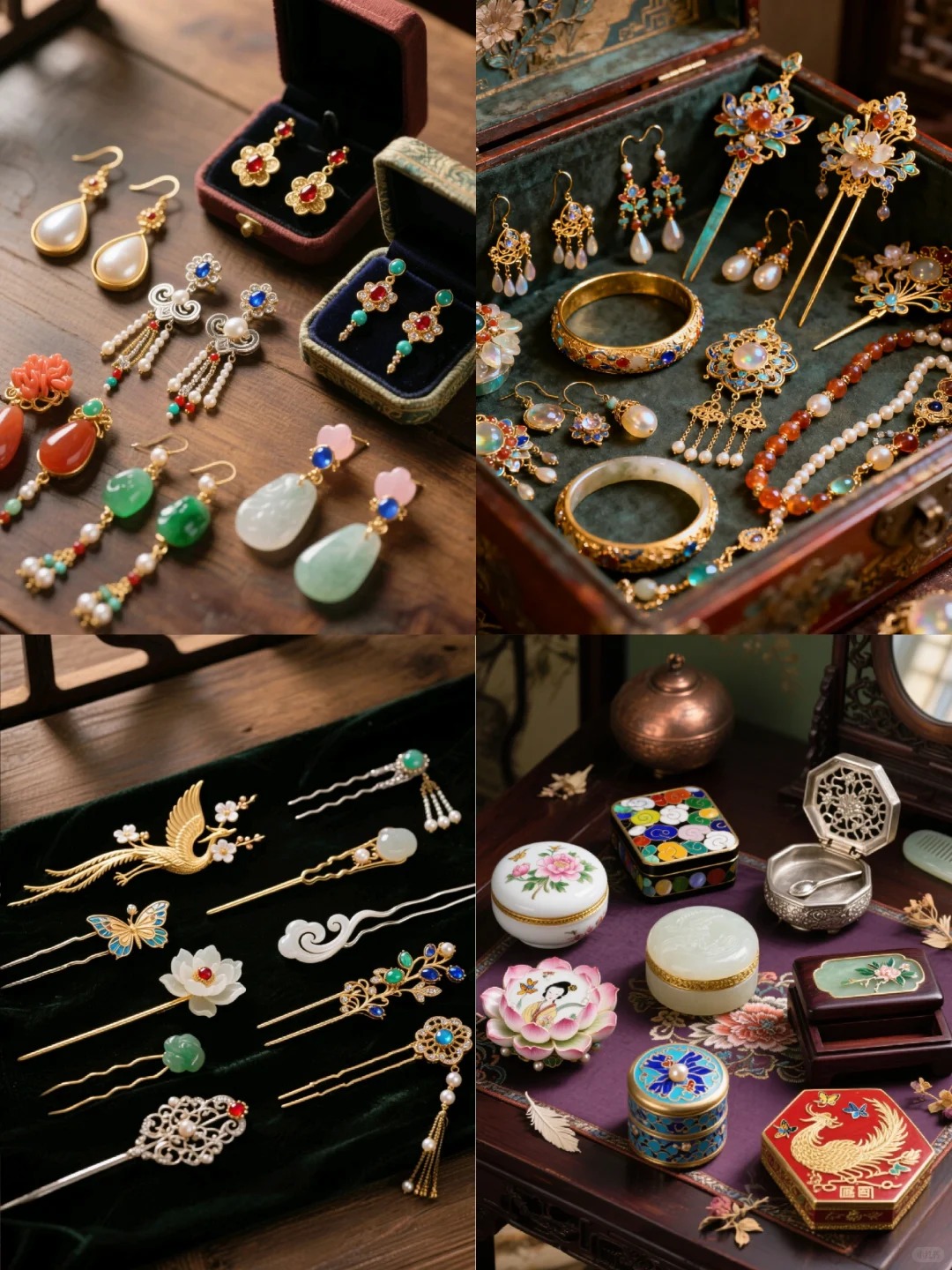 Jewelry Reflected Both Chinese and Western Influences