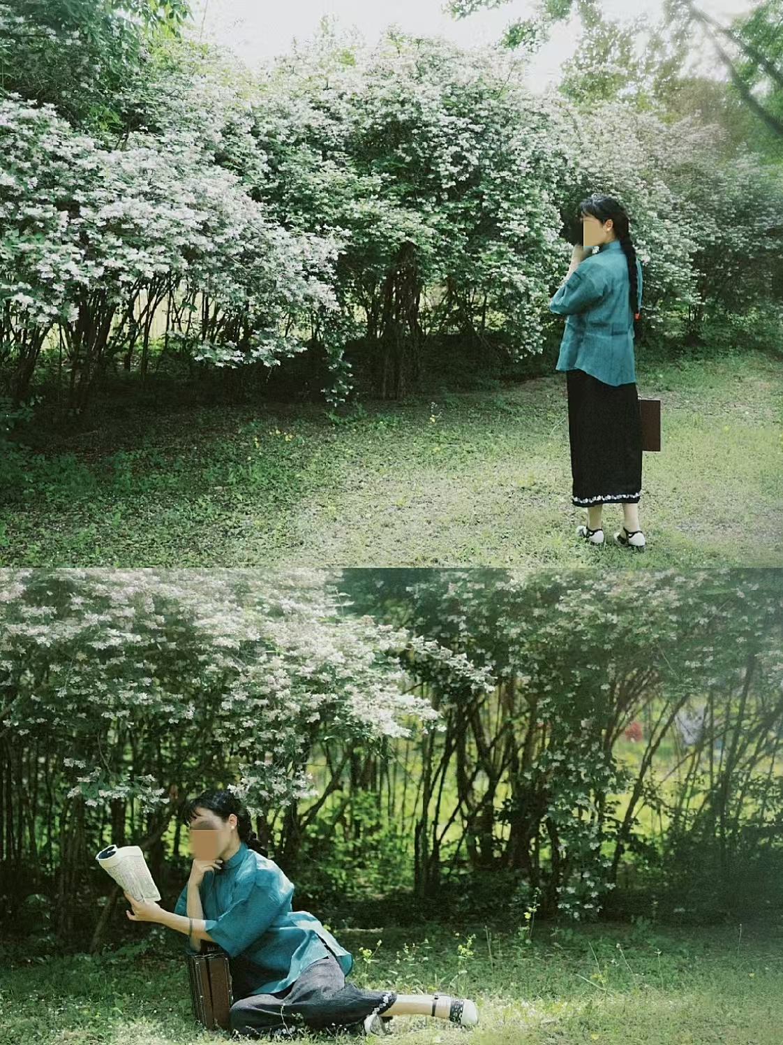 Jacket-and-Skirt Outfits Were Still Common