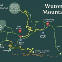 Wutong Mountain Map