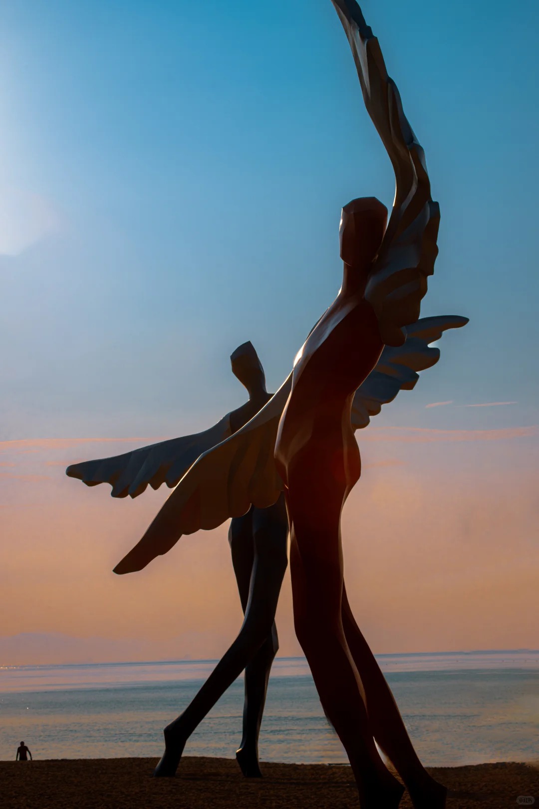 The Winged Angel Sculptures