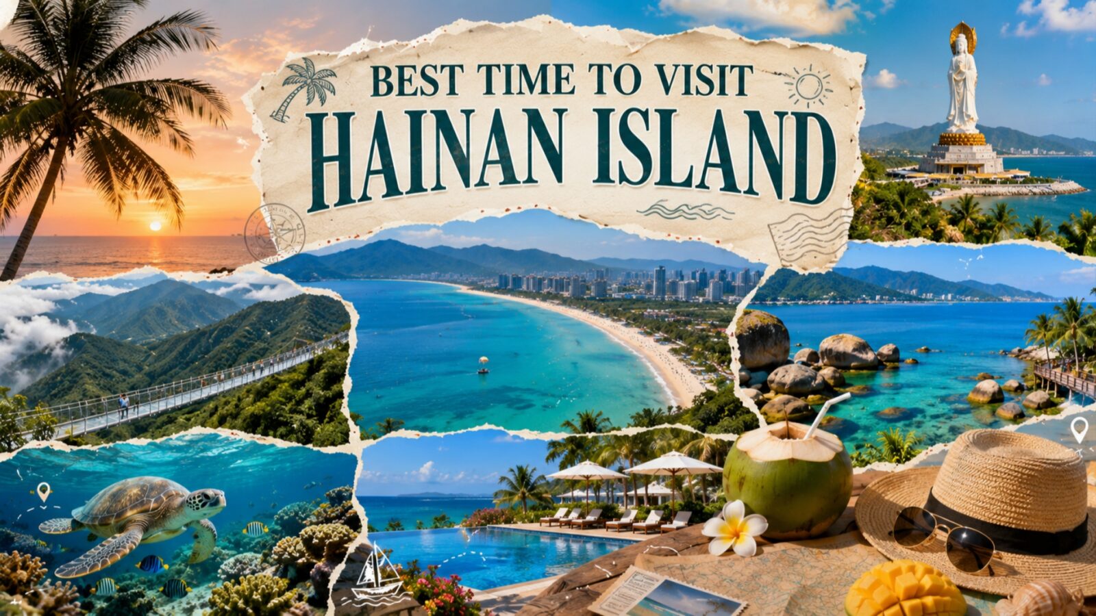 Best Time to Visit Hainan Island：Four Distinct Seasons With Unique Coastal, Mountain & Gourmet Experiences All Year Round