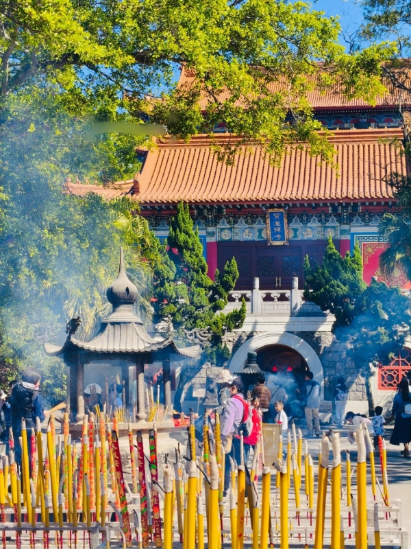 Traditional Po Lin Buddhist Monastery