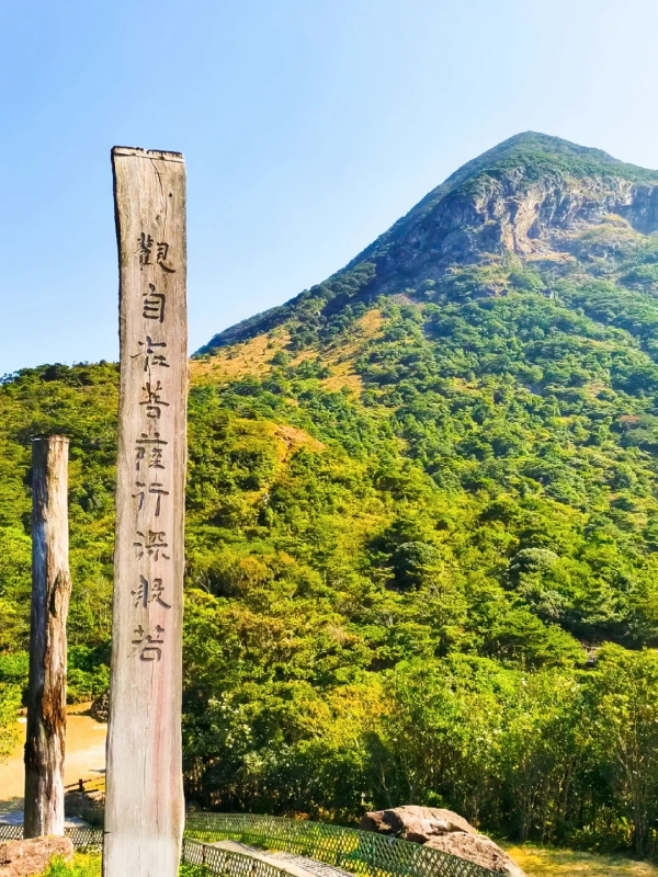 Lantau Wisdom Path Wooden Pillars