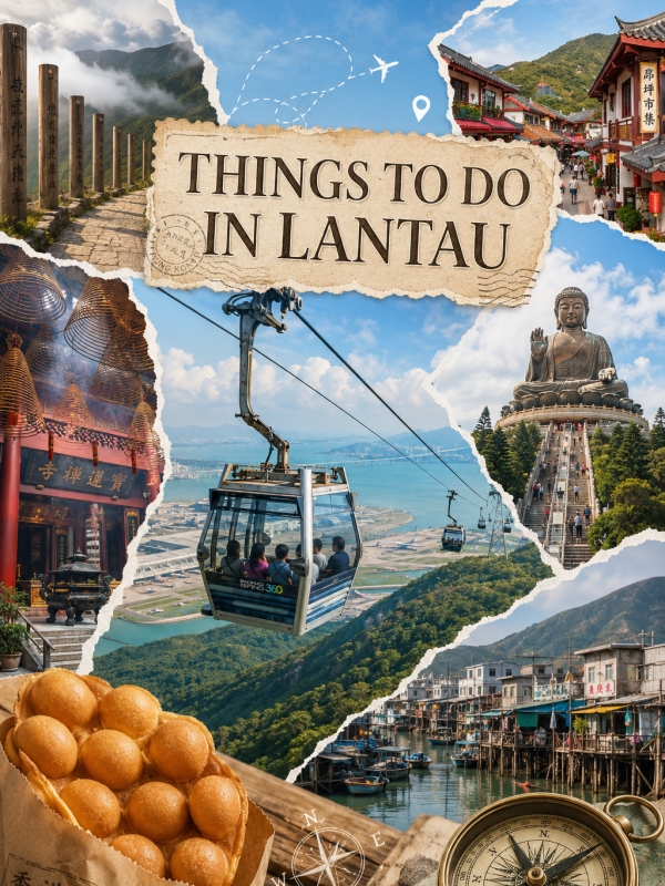 Things to Do in Lantau:Sacred Heritage · Coastal Villages · Mountain Escapes