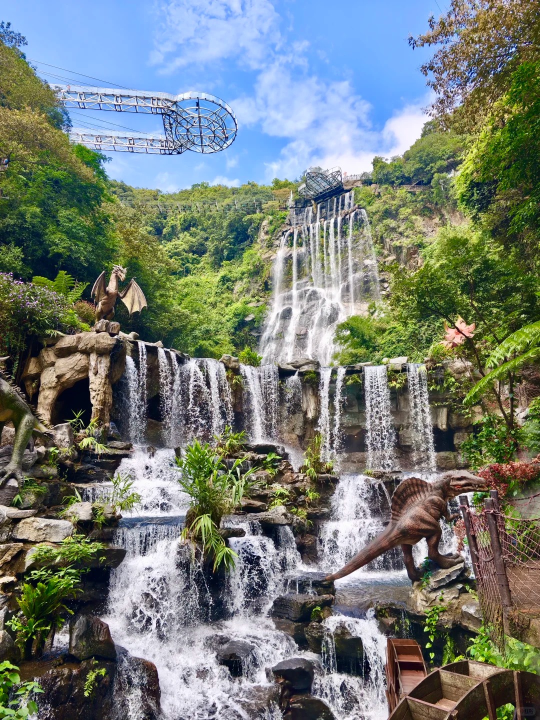 The Nine-Tier Waterfall