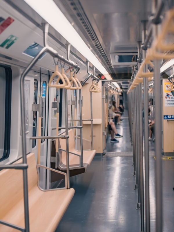 Modern Shanghai Metro Carriage