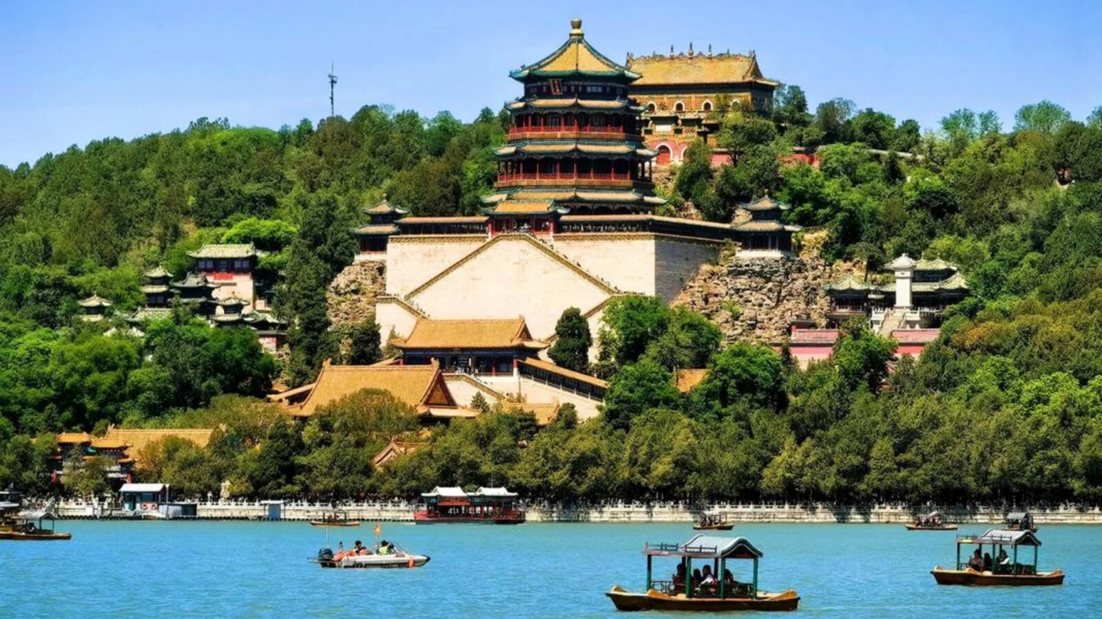 The Lakeside Scene I Found At The Imperial Garden, Tourist Spots in Beijing